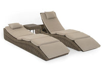 Load image into Gallery viewer, Atlas Set of 2 Sun Loungers with Side Table<br>£25 Per Week For 52 Weeks