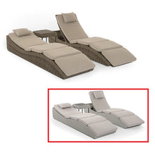 Load image into Gallery viewer, Atlas Set of 2 Sun Loungers with Side Table<br>£25 Per Week For 52 Weeks