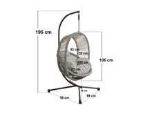 Load image into Gallery viewer, Single Cradle Egg Chair<br>£12.50 Per Week For 52 Weeks