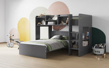 Load image into Gallery viewer, Exmouth L-Shaped Triple Sleeper Bunk Bed<br>£18.50 Per Week For 52 Weeks