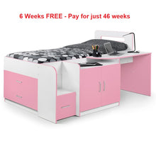 Load image into Gallery viewer, Cosmo Cabin Pink Bed<br>£12 Per Week For 52 Weeks