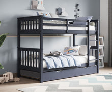Load image into Gallery viewer, Lana Trundle Trio Bunk Bed<br>£16 Per Week For 52 Weeks