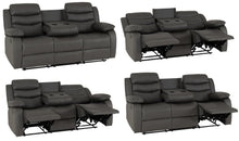 Load image into Gallery viewer, Lima Reclining Sofa Suite (3 + 2 Seater)<br>£27.50 Per Week For 52 Weeks