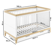 Load image into Gallery viewer, Lundy Cotbed with storage<br>£13 Per Week For 52 Weeks