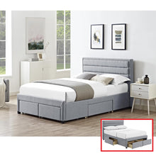 Load image into Gallery viewer, Martello 4 Drawer Double Bed with Mattress<br>Pay It In 4<br>£174 x 4 Payments (£696)