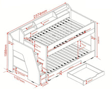 Load image into Gallery viewer, Mayfair Staircase Bunk Bed<br>£19.50 Per Week For 52 Weeks