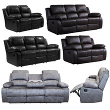 Load image into Gallery viewer, Orwell Reclining Sofa Suite (3 & 2 Seater included)<br>£27.50 Per Week For 52 Weeks