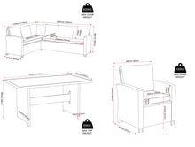 Load image into Gallery viewer, Snowdon Garden Dining Set<br>£26 Per Week For 52 Weeks
