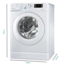 Load image into Gallery viewer, Indesit 7kg 1400rpm Freestanding Washing Machine-White<br>£12.50 Per Week For 52 Weeks
