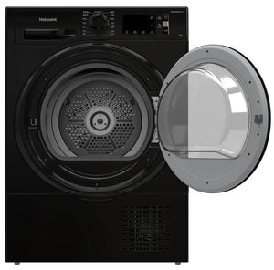 Hotpoint 8kg Freestanding Condenser Tumble Dryer-Black<br>£14 Per Week For 52 Weeks