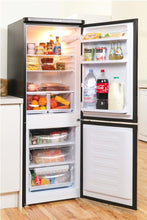 Load image into Gallery viewer, Indesit 208L Freestanding 60/40 Fridge Freezer-Black<br>£14 Per Week For 52 Weeks