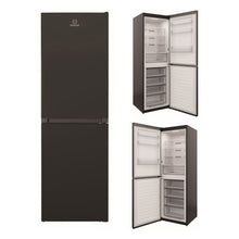 Load image into Gallery viewer, Indesit 322L Freestanding 50/50 Fridge Freezer-Black<br>£19.50 Per Week For 52 Weeks