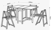 Load image into Gallery viewer, Milan Dining Set<br>£10 Per Week For 52 Weeks