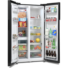Load image into Gallery viewer, Montpellier 510 Litre American Fridge Freezer-Black<br>£25 Per Week For 52 Weeks