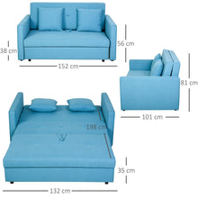 Load image into Gallery viewer, Nile Sofa Bed<br>£12.50 Per Week For 52 Weeks