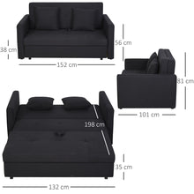 Load image into Gallery viewer, Nile Sofa Bed<br>£12.50 Per Week For 52 Weeks