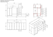 Load image into Gallery viewer, Plato Bunk Beds<br>£19 Per Week For 52 Weeks