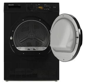 Electra 8kg Freestanding Condenser Tumble Dryer-Black<br>£12 Per Week For 52 Weeks