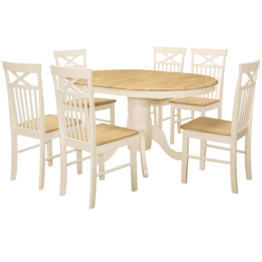Chelsworth 6 Seater Extending Dining Set<br>Pay It In 4<br>£329 x 4 Payments (£1,316)