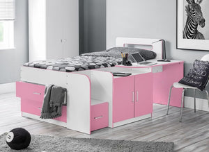 Cosmo Cabin Pink Bed<br>£12 Per Week For 52 Weeks