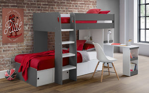 Solar Charcoal Bunk Beds<br>£18.50 Per Week For 52 Weeks