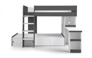 Solar Charcoal Bunk Beds<br>£18.50 Per Week For 52 Weeks