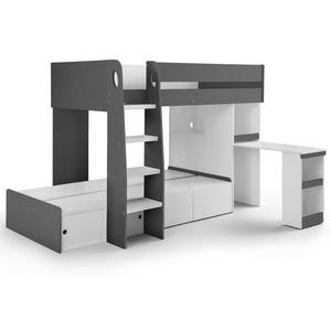 Solar Charcoal Bunk Beds<br>£18.50 Per Week For 52 Weeks