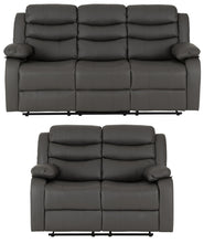 Load image into Gallery viewer, Lima Reclining Sofa Suite (3 + 2 Seater)&lt;br&gt;£27.50 Per Week For 52 Weeks
