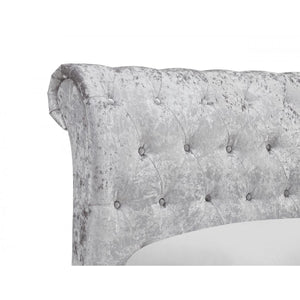 Livingston King Size Crushed Velvet Bed<br>£17 Per Week For 52 Weeks