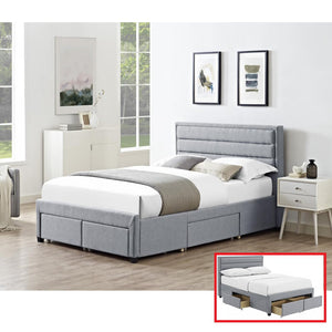 Martello 4 Drawer Double Bed with Mattress<br>Pay It In 4<br>£174 x 4 Payments (£696)