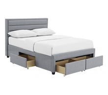 Load image into Gallery viewer, Martello 4 Drawer Double Bed with Mattress&lt;br&gt;Pay It In 4&lt;br&gt;£174 x 4 Payments (£696)
