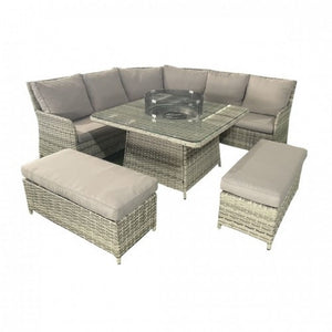 Andes Garden set with Fire Pit Table<br>£30 Per Week For 52 Weeks