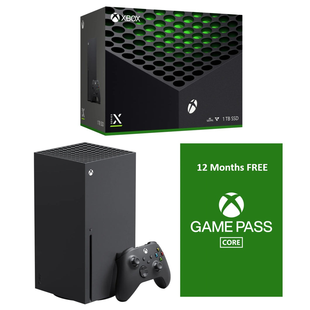 Xbox Series X - 1TB with 1 Year Xbox Game Pass Core<br>£22.50 Per Week For 52 Weeks