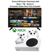 Load image into Gallery viewer, Xbox Series S - 1 TB with 32 Inch HD Smart TV&lt;br&gt;£20 Per Week For 52 Weeks
