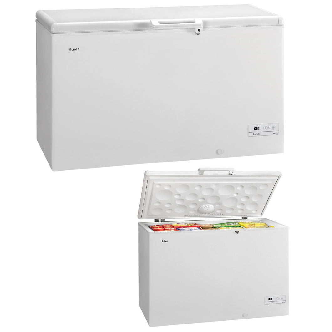Haier 141cm wide - 429 Litre Chest Freezer-White<br>£17 Per Week For 52 Weeks