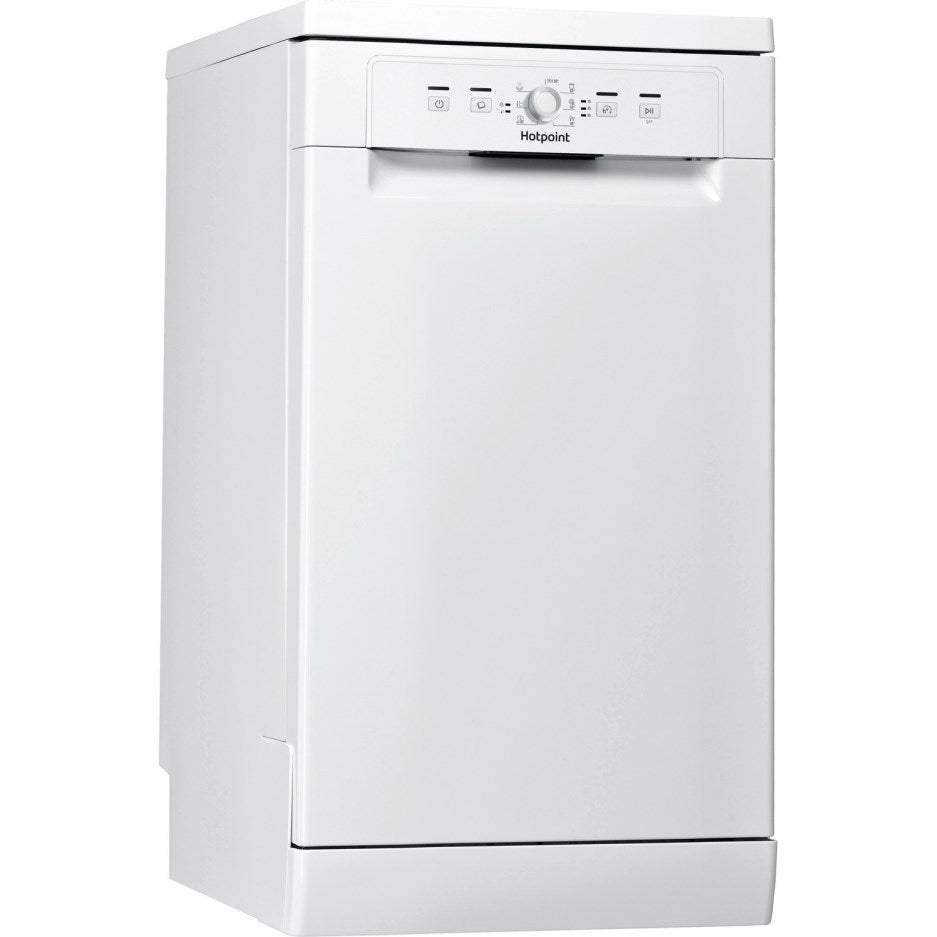Hotpoint Slimline Freestanding Dishwasher-White<br>£11 Per Week For 52 Weeks