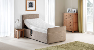 Heron Adjustable 3ft Single Bed with Mattress<br>£25 Per Week For 52 Weeks