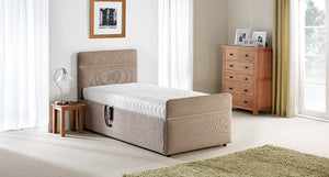 Heron Adjustable 3ft Single Bed with Mattress<br>£25 Per Week For 52 Weeks
