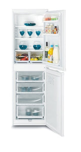 Indesit 50/50 Freestanding Fridge Freezer-White<br>£14 Per Week For 52 Weeks