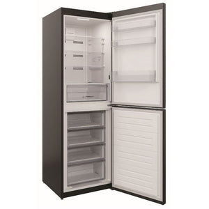 Indesit 322L Freestanding 50/50 Fridge Freezer-Black<br>£19.50 Per Week For 52 Weeks