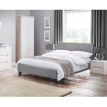 Load image into Gallery viewer, Saturn Fabric Double Bed&lt;br&gt;£10 Per Week For 48 Weeks
