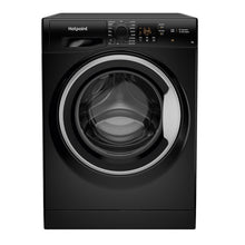 Load image into Gallery viewer, Hotpoint 7kg 1400rpm Freestanding Washing Machine-Black&lt;br&gt;£14 Per Week For 52 Weeks
