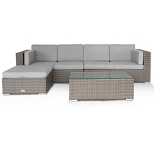 Load image into Gallery viewer, Everest Garden Sofa with Chaise &amp; Coffee Table&lt;br&gt;£27.50 Per Week For 52 Weeks
