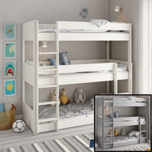 Load image into Gallery viewer, Claydon Trio Bunk Bed&lt;br&gt;£19 Per Week For 52 Weeks
